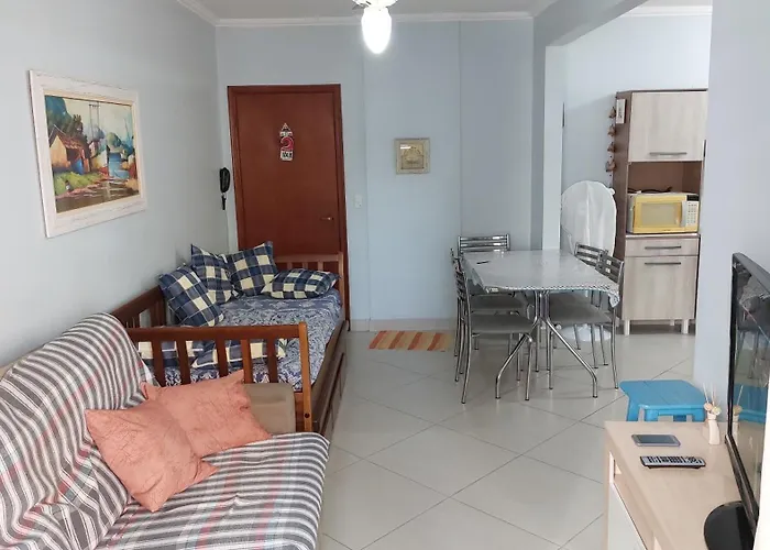 Praia Grande, Canto Do Forte, Apto ,2 Noites Seguidas , Apenas 2 Diarias Com Wi-Fi